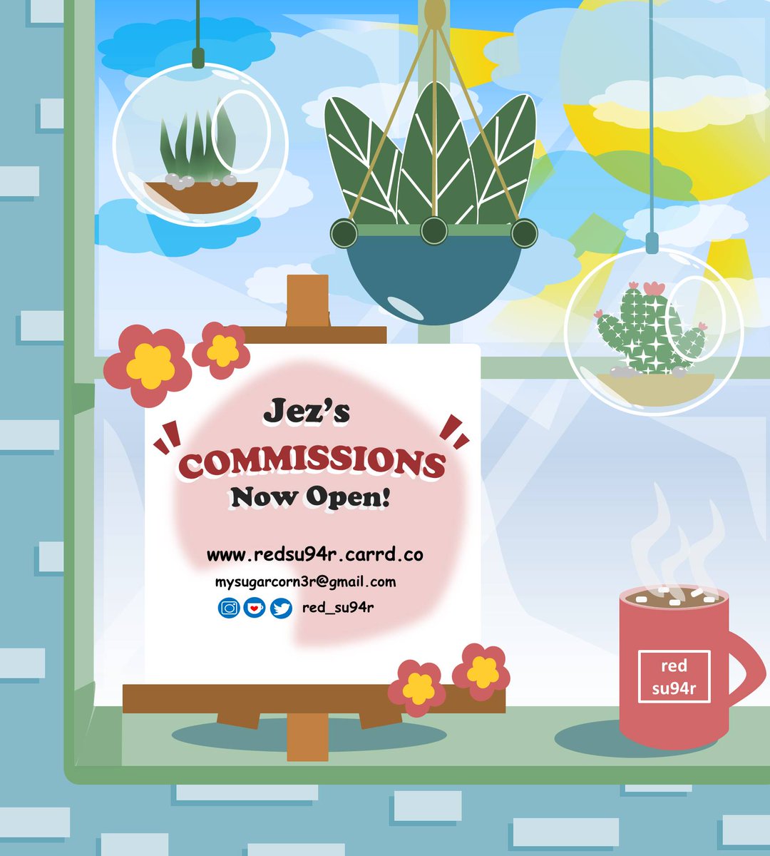 Red_su94r's tweet image. Hi! Lovely and Kind peepz!🍎😊💞
✨Commissions: OPEN!✨

Ur RT's vm appreciated💖💖

Kindly refer to my updated commission chart below⬇⬇. 

Procceds will either use to pay our bills or buy daily necessity. 😭😥

Please feel free to DM or 📧 me @ mysugarcorn3r@gmail.com.
