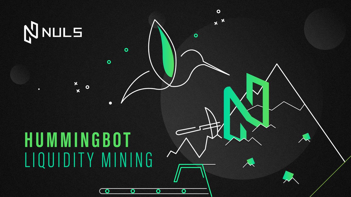 Nuls's tweet photo. #NULS &amp; @hummingbot_io are happy to announce a NEW liquidity mining campaign for #NULS

Launching July 14, 2020 12:00am UTC

Both $NULS &amp; #Hummingbot communities will be able to share the LARGEST weekly liquidity mining reward pool to date!

🎉🎉🎉

More:
https://t.co/2N5sWfxoAl https://t.co/eFU5Rgbj2l