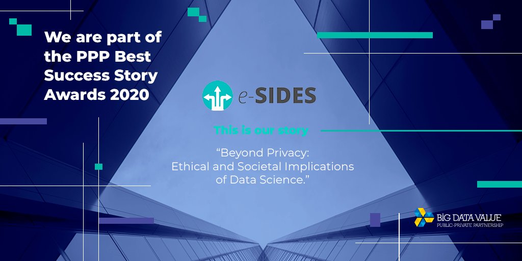 Discover how <a href="/eSIDES_eu/">e-SIDES</a> project increases people’s
confidence in #BigData and what can be done with personal data without straying into potentially unethical practices. Read the whole #SuccessStory2020 at: big-data-value.eu/wp-content/upl…
#bdvpppseries #dataprivacy #ethics #DataScience