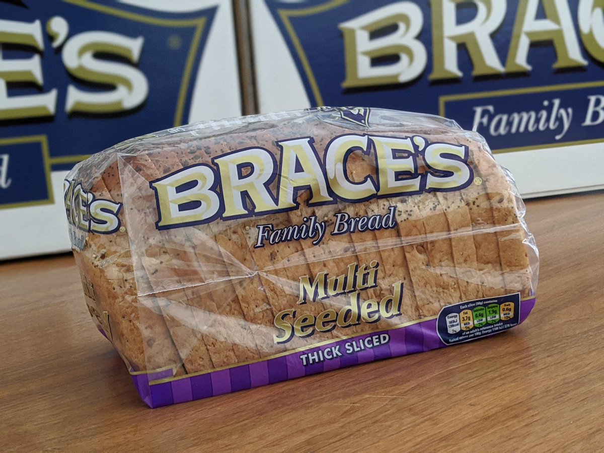 BracesBakery's tweet photo. New to our lineup, Brace’s Multi Seeded & Brace’s Golden Wholemeal 🙌
#new #newproducts #multiseeded #goldenwholemeal #bracesbakery #bracesbreadenoughsaid https://t.co/0hFSpkJVgb