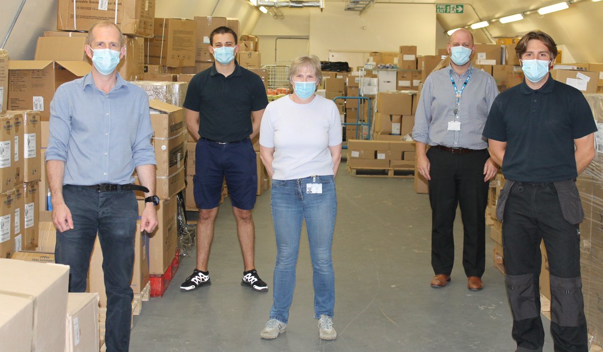 Our procurement team has secured and delivered 5.3 million items of Personal Protective Equipment (PPE). This includes over 600,000 pieces of PPE which the team sourced and distributed to neighbouring NHS organisations and care providers. 🏥👏

southtees.nhs.uk/news/trust/hos…