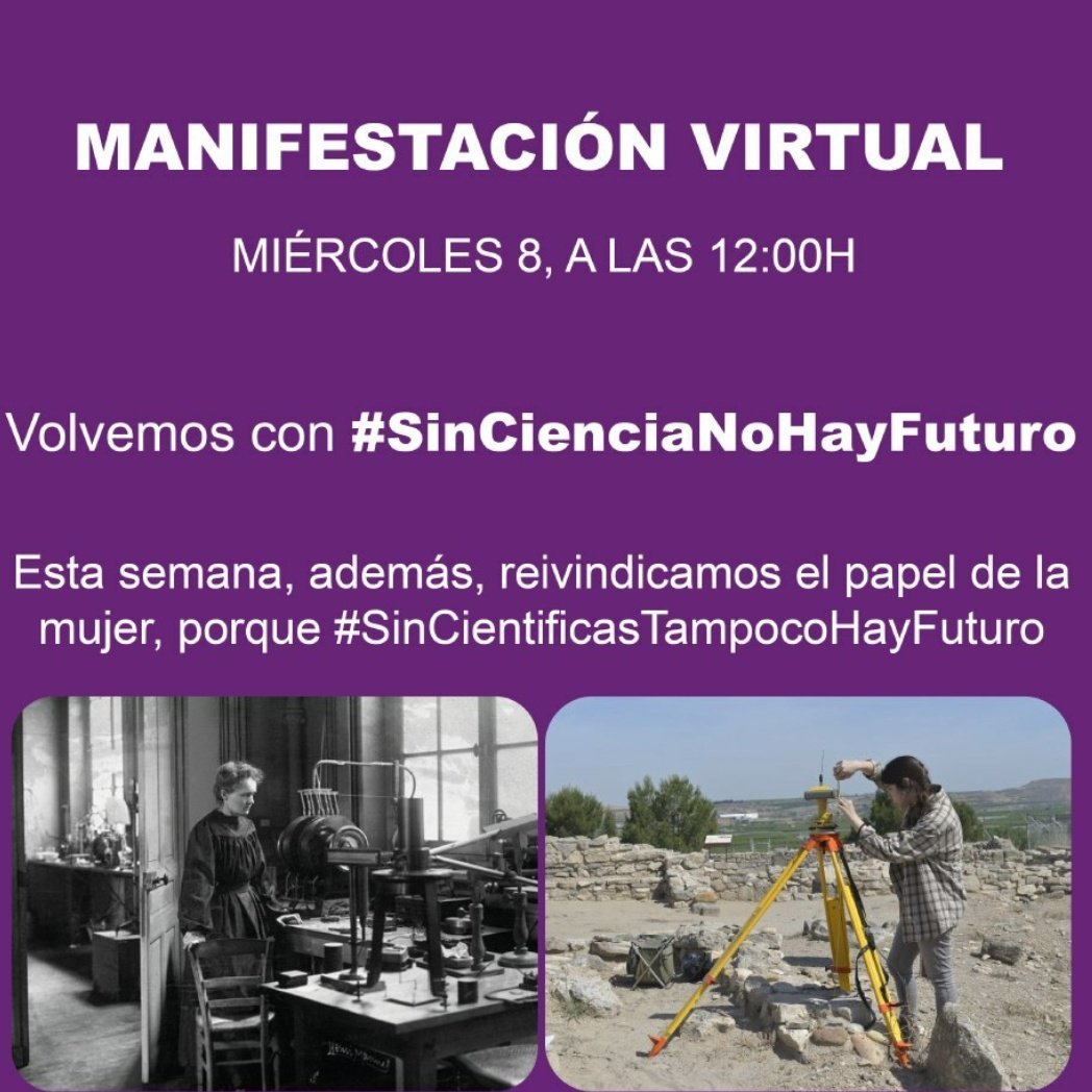 VArechavala's tweet photo. Again, the weekly reminder that science funding in Spain is a joke... Please RT #SinCienciaNoHayFuturo #ThereIsNoFutureWithoutScience to support us.
We need a government and opposition to agree on a stable and properly funded research environment. #PactoPorLaCiencia https://t.co/VuRQPtpeSm