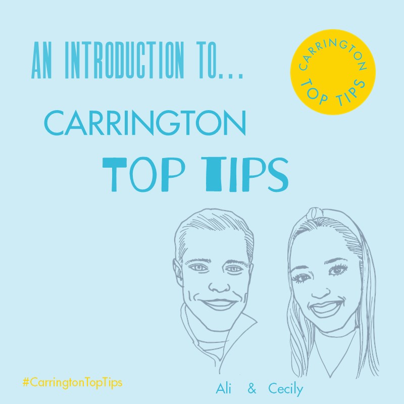 CarringtonViews's tweet photo. Excited to share that our advisers Ali and Cecily have launched Carrington TOP TIPS - a platform to help people make smart decisions and feel in control of their finances.

Give their page a follow on LinkedIn and stay tuned!

https://t.co/ophvtv3mmi https://t.co/ovxxQe6tRS