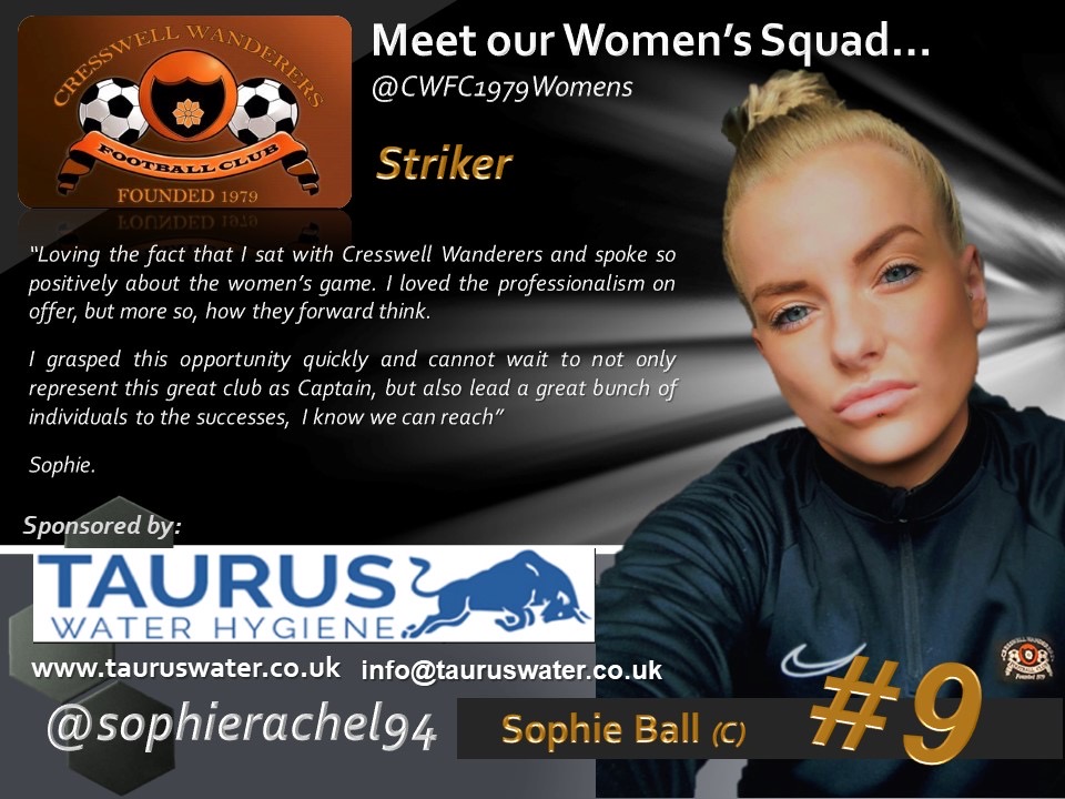 CWFC1979's tweet photo. “Being captain of this club, is a huge honour...!” 

Please meet;
👉🏼 Womens team captain Sophie Ball 
👉🏼 Mens team Captain Ryan Smith. 

We wish you both every success as we continue to drive forward the vision of this great club... 

#SeniorCaptains #TheTangs 🧡🖤 https://t.co/e7qOvCI6lF