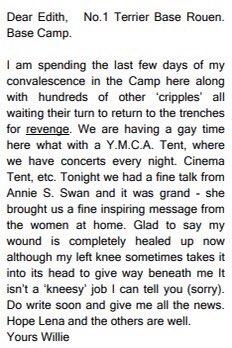 During the First World War Swan travelled to the United States and to Belgium, to raise support for America’s entry in the war, and to raise funds for Belgian refugees. She also visited the Western Front. The following soldier’s letter mentions Swan’s visit in 1915: ( @TheWFA)