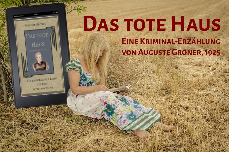 Eine alte Zeitschrift verrät dem jungen Heinz die Wahrheit über das Haus - Das tote Haus, ein Krimi von 1925 amzn.to/2B6R72r #Werbung #Krimi #historischerkrimi
