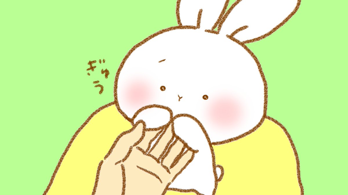 もちこ 不定期更新 代りに僕が笑うね 僕をみたら笑顔になれるかな イラスト うさぎ イラスト好きさんと繋がりたい 昔投稿したものを参考にリメイクしました 少しでも不安な心の支えになれたらと思います