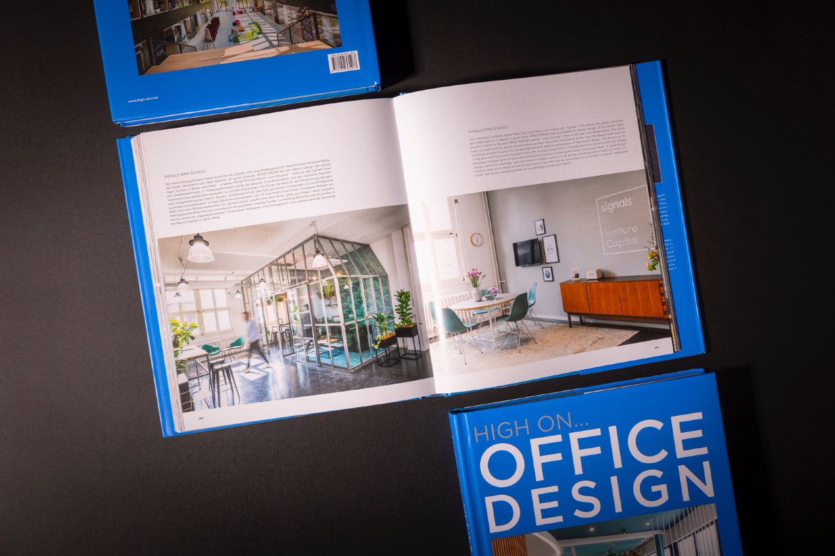 We love creating #workspaces! 🖤 Couldn’t be more proud and happy: Our work is featured in „HIGH ON: OFFICE DESIGN“. 🥳🤩 Three of our projects in #Berlin and the Ruhr area made it into the book among loads of other inspiring #office designs.
@ralfdaab 
#yay #highon