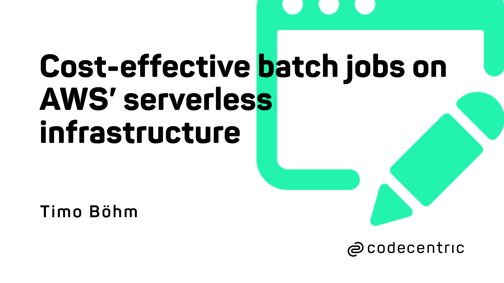 codecentric AG on Twitter: 