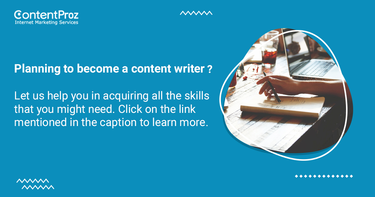 contentproz's tweet image. tinyurl.com/y7xz4qxk 
#ContentDeveloper #Writing