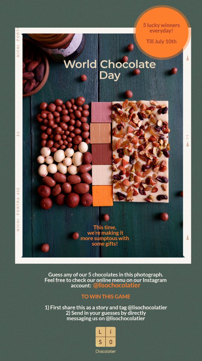 Happy Chocolate Day
#lisochocolatier