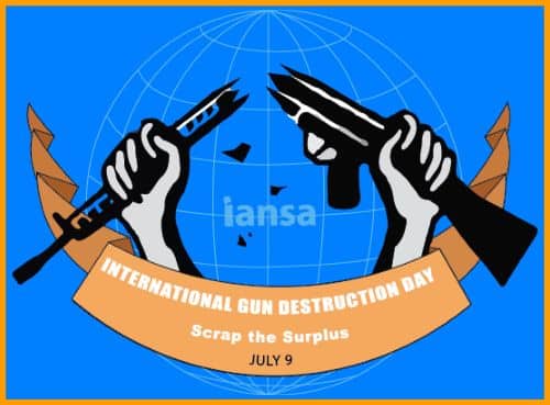 Join us to Say NO to gun proliferation in Nigeria on International Gun Destruction Day.  
#July9 #GunDestructionDay  #ScrapTheSurplus #SDG16 #Target4 <a href="/IANSAnetwork/">IANSA</a>
<a href="/BritishCouncil/">British Council</a>