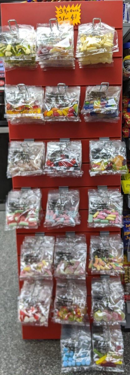 OakleyServiceSt's tweet photo. NEW IN STORE

We now have Westbrooke Confectionery sweets for sale!
With 20 different flavours to choose from there's something to please everyone.

39p each or 3 for £1 #sweets #shoplocal #westbrooke #treatyourself #threeforapound https://t.co/AxWVzF8Gal