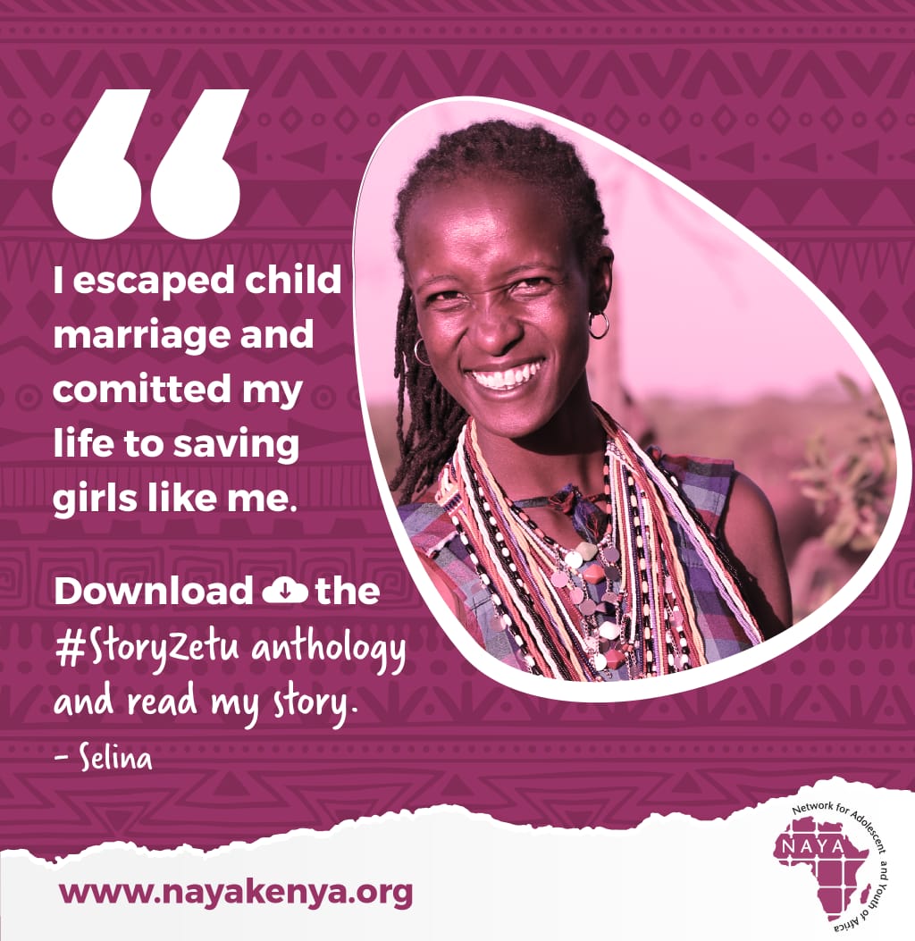 Our very own @SelinaNkoile has her story of inspiration in the recently launched #StoryZetu Anthology. The link is shared herein, and is free to access!
#NAYAVoices #EndFGM #EndTheNightmare #EndTeenagepregnancies