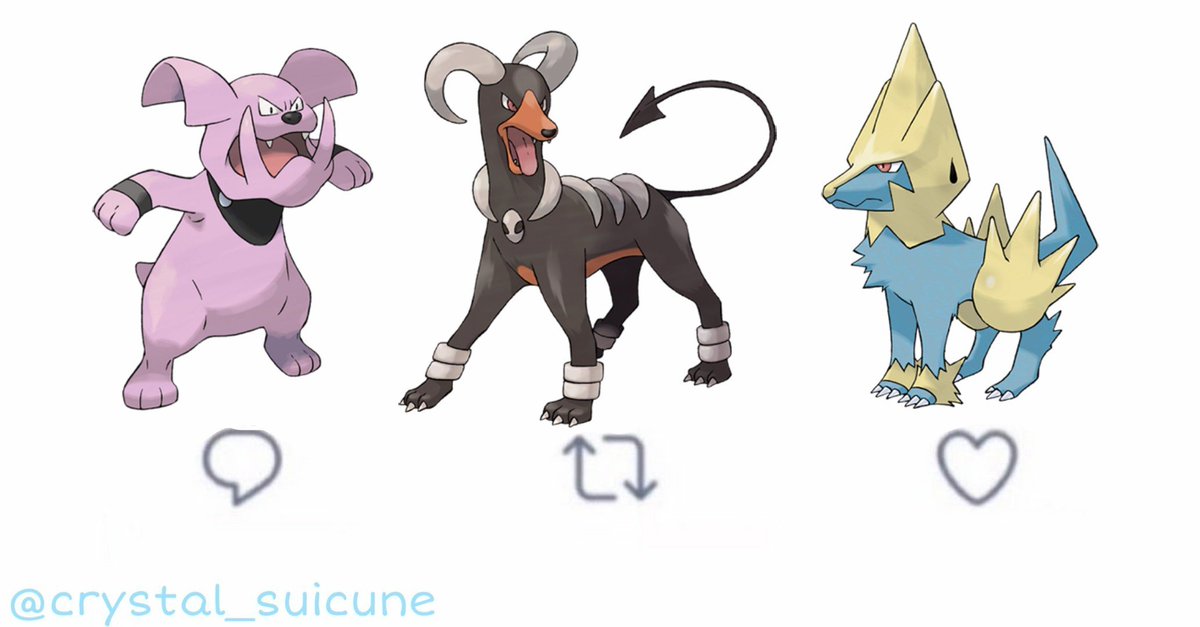 crystal_suicune's tweet photo. Siguiente ronda de perros Pokémon, ¿cual es vuestro favorito? 💙✨ https://t.co/jOzinbl47R