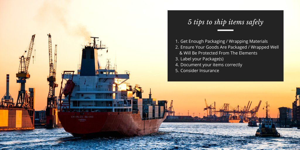 rail_sail's tweet photo. 5 Tips to Ship Items Safely.

#shipping #tipoftheweek #freightforwarder  #freightmanagement https://t.co/P74vDux1pg
