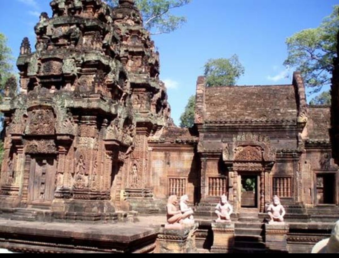  #Thread Kamboj Dynasty who built most magnificent and max number of Temples:Kamboj were descendents of Durhu the Son of King Yayati. In Tenth century Kamboj became very powerful and huge.They extended their empire from South East Asia over Cambodia and Annam(South Vietnam)