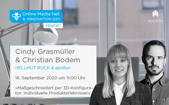 apollonGmbHCoKG's tweet photo. »Maßgeschneidert per 3D-Konfigurator: Individuelle Produkterlebnisse!« Expertenrunde, wenn es darum geht Kunden zu begeistern. Seien Sie am 16. September 2020 um 11:00 Uhr dabei! Anmeldung: https://t.co/GOKZfcR2GO #apollon #hellmutruck #OMN #3dconfigurator #meylemueller https://t.co/fIchdsG3aQ