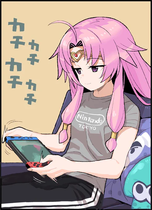 お題箱よりリクエスト。「イリスちゃん(千年戦争アイギス)」を描きました。 