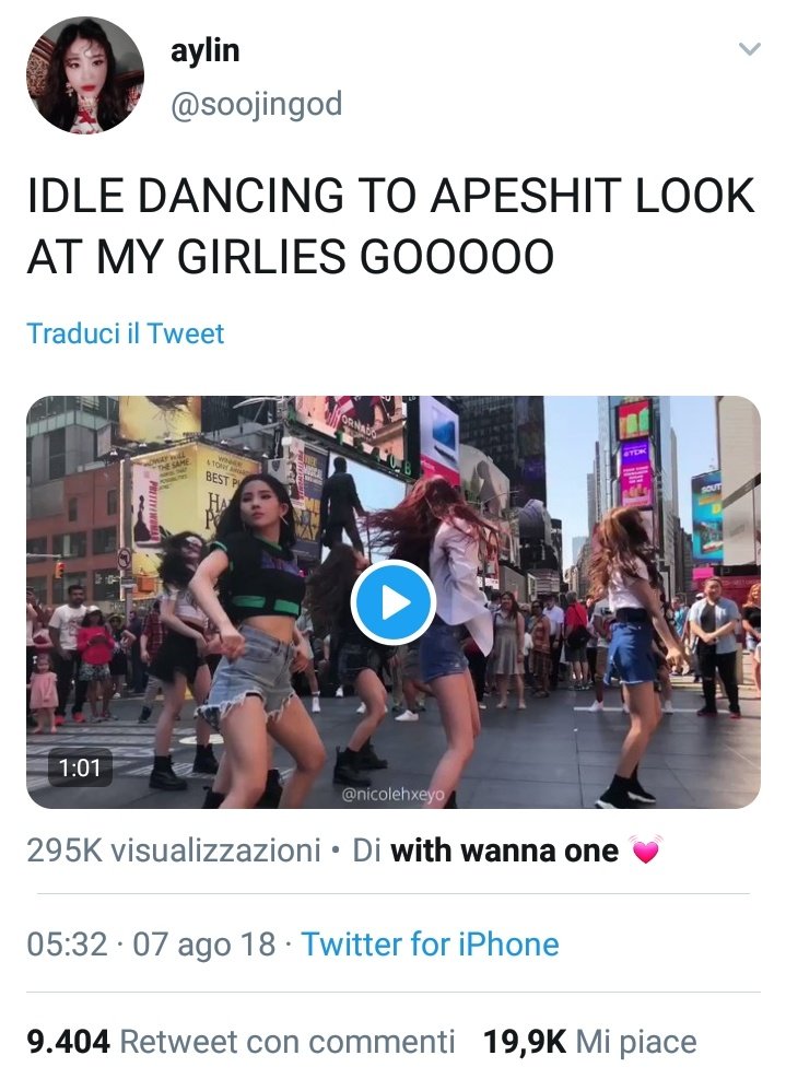 The girls going viral for dancing to APESHlT  @G_I_DLE
