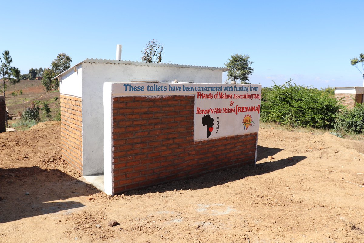renewnable's tweet photo. Yesterday we officially handed over 4 toilets to Chamasowa Primary School in Thyolo District. The toilets were constructed with funding from Friends of Malawi association and RENAMA. Chamasowa has an enrollment of 2,015. These toilets will go a long way to help the learners. https://t.co/SnVxPWVpqJ