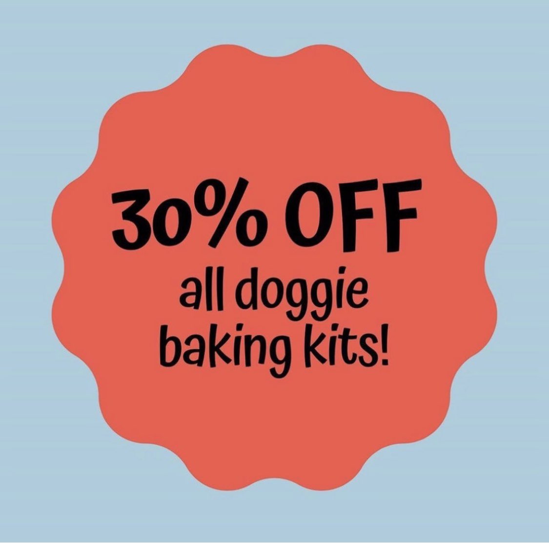 Be quick🚨... We’ve extended our 30% discount, but there’s not long left to use it! Enter code LETSBAKE30 at checkout to save 30% across our website! Link in bio 🤩 #LetsBake #WednesdayMotivation #WednesdayThoughts #PawBakes