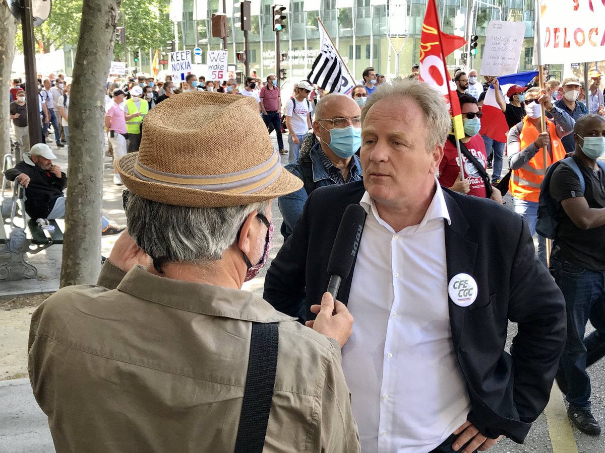 CFECGC's tweet photo. #Nokia

“Je suis ici car je défends l’emploi, et l’#industrie, qui est confrontée à des plans de rentabilisation. On parle de #5G... on est sur un secteur qui au contraire mérite des investissements.”  ⁦@fhommeril⁩ https://t.co/pv581FBDF7