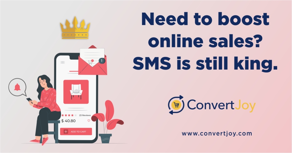 convertjoy's tweet photo. Finding ways to keep your #ecommerce store's #EmailMarketing strategies productive can be tough as more emails go "unread".

But with #SMS marketing, you can increase your open and click rates.

Smart move: Use SMS to complement your email strategies with https://t.co/7thYvarUoh https://t.co/gk1DI1rhQY