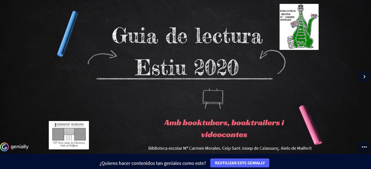 carmeniglesiasb's tweet photo. @mataranyes #NosRecomienda🤔Guía de Lectura para el verano 2020 con recomendaciones de booktubers📚 y videocuentos📹https://t.co/9g3kzu1noI👉en @ineverycrea cc @Mariagg_soy @JaumeCentelles @tonisolano @jmanuelgarrido @erubioperea @bertaocana @BiblioSalvia @ManoliFM @mapebix👇 https://t.co/oVdx7p1lzg