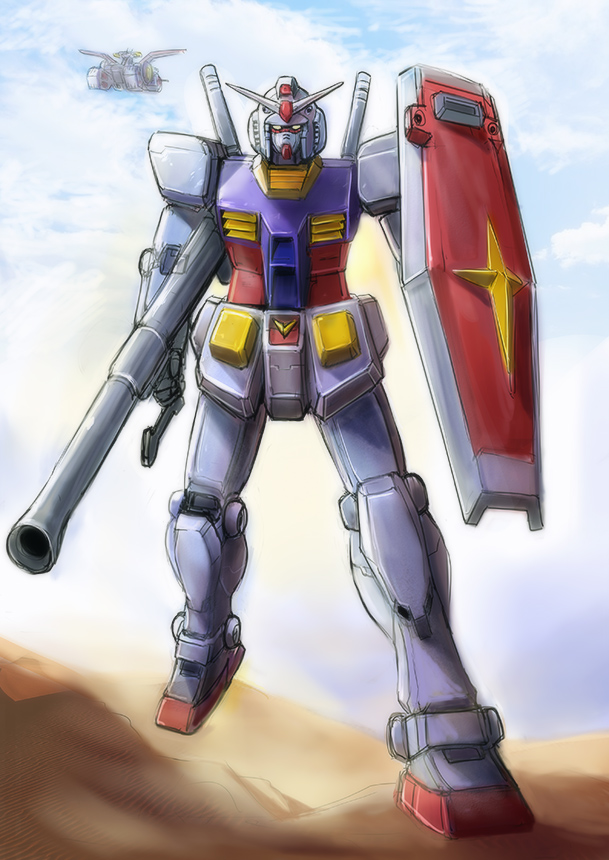 「RX-78ガンダムです。 」|ガチャMのイラスト