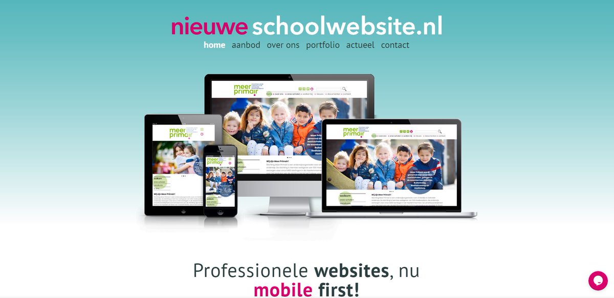 Je #website is je #visiteplaatje. Dit geldt niet alleen voor bedrijven, maar ook voor #scholen. Hoe zorg je ervoor dat je #schoolwebsite uitnodigend is, en tegelijkertijd overzichtelijk en informatief? Wij helpen! nieuweschoolwebsite.nl