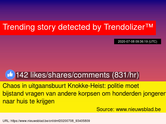 Chaos in uitgaansbuurt Knokke-Heist: politie moet bijstand vragen van andere korpsen om honderden jongeren.....