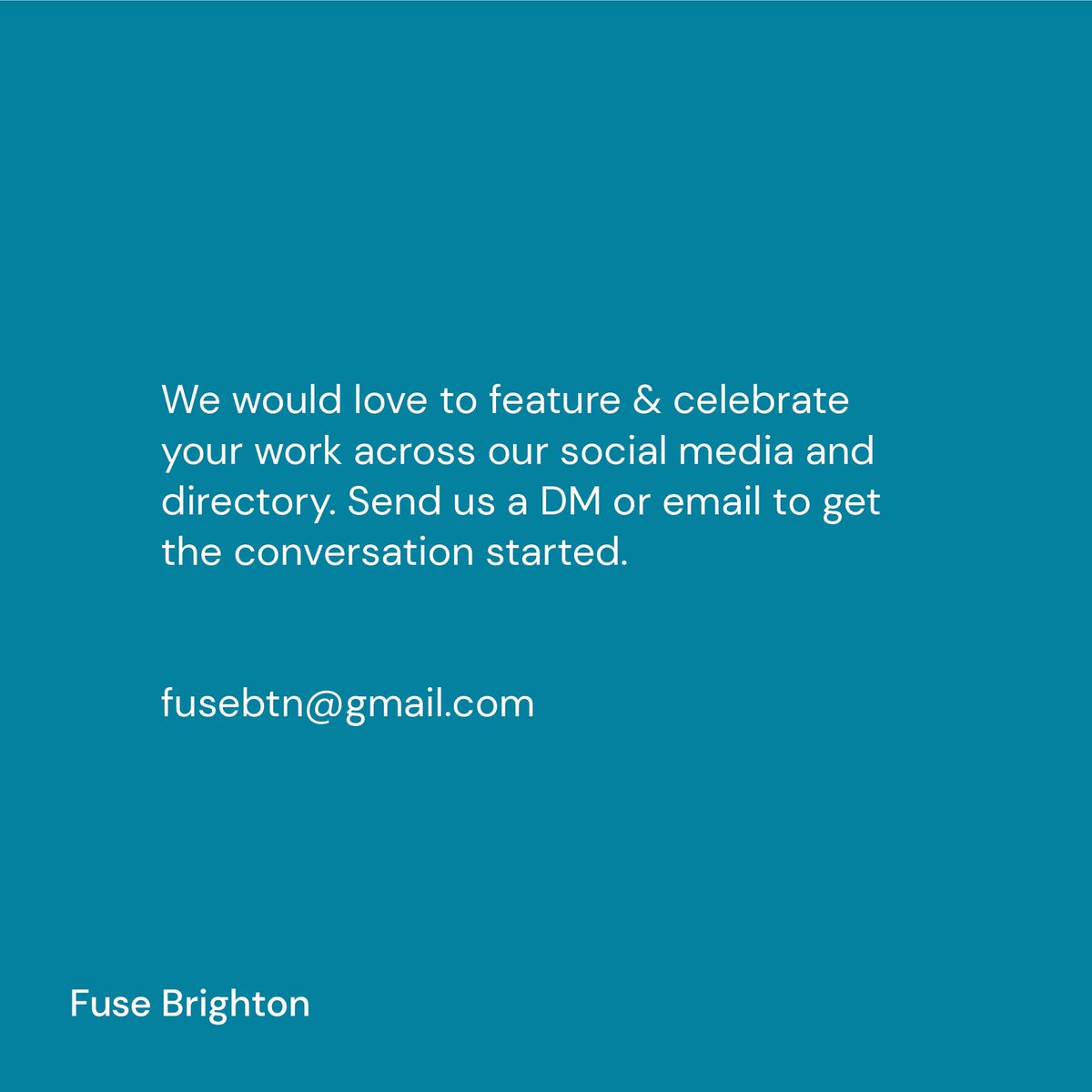 Hello! Welcome to Fuse Brighton. We're excited to celebrate the Creative BIPOC talent across the city. Here's a short overview of what to expect (Please share with your Colleagues, classmates, friends and businesses) ❤️ #fusebrighton #brighton #sussex #blm #creativity