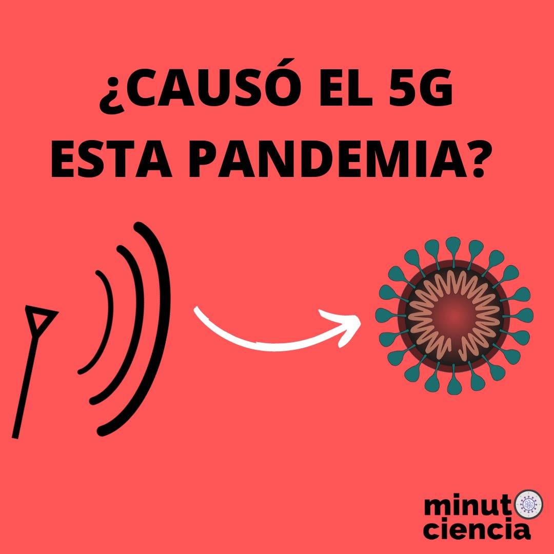 Cienciaminuto's tweet photo. Se ha extendido en redes que el origen de esta pandemia es el 5G 📡 ¿es esto cierto? https://t.co/N6U6VgBuoJ
