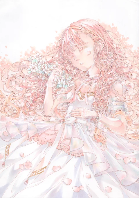 夏の桜を咲かせます?
#コピック #ohuhu #ダイソーアルコールマーカー 