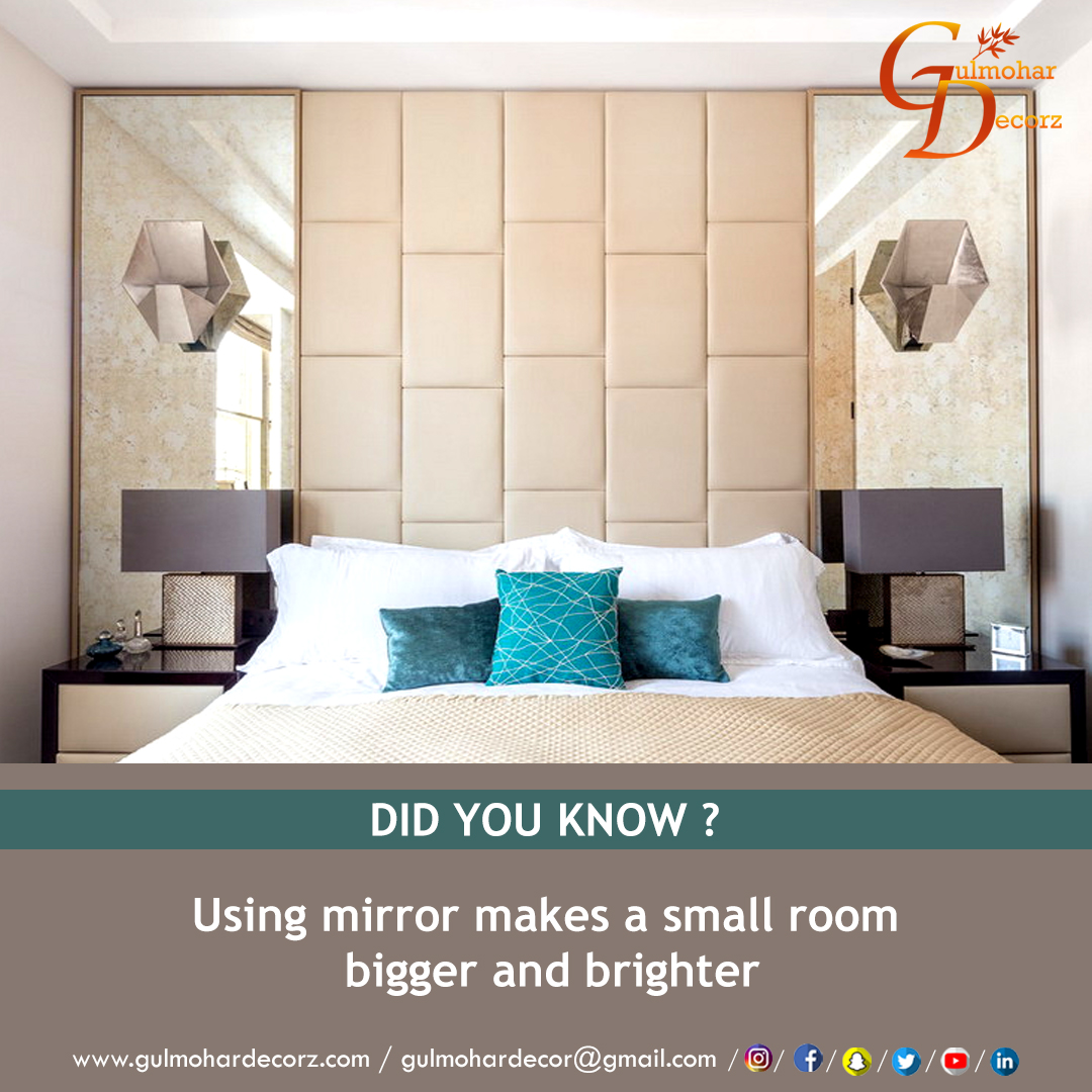 Here is an interesting tip regarding interior designing .....