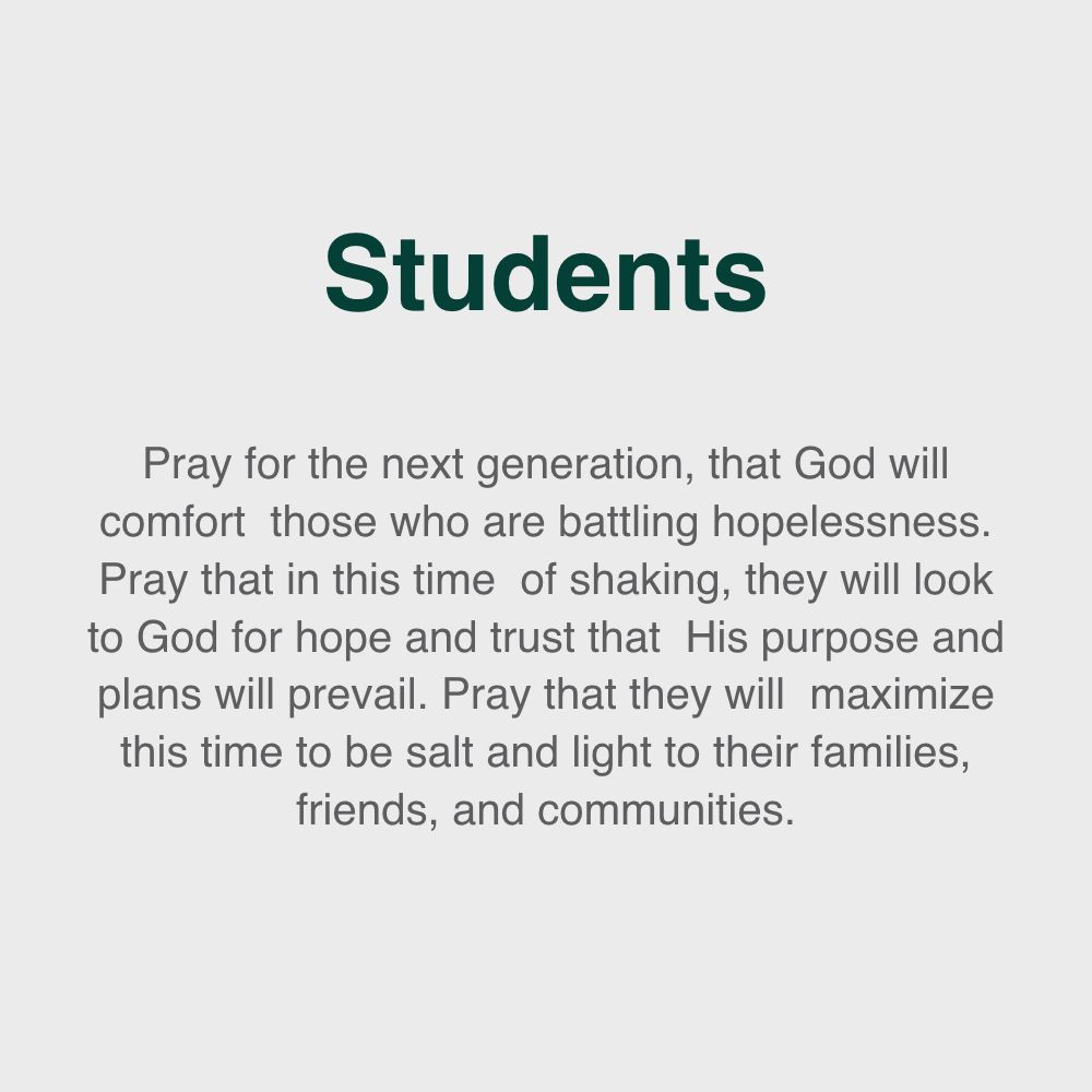 VictoryCaloocan's tweet photo. Here are our prayer points for tonight. We'll be praying for the campuses and the students! #ENFast2020 #AmazingGrace2020 #Day2 https://t.co/1HrLOJKVAe