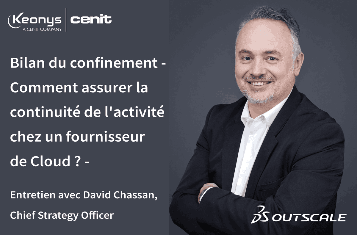KeonysPLM's tweet photo. "Grâce au Cloud, tous les services de production ou métiers peuvent avoir à leur disposition les applications et données dont ils ont besoin." Découvrez l'interview de David Chassan, Chief Strategy Officer chez 3DS OUTSCALE : https://t.co/VCDIzueg4P #3DSOUTSCALE #OUTSCALE #CLOUD https://t.co/MP2hUZsVul