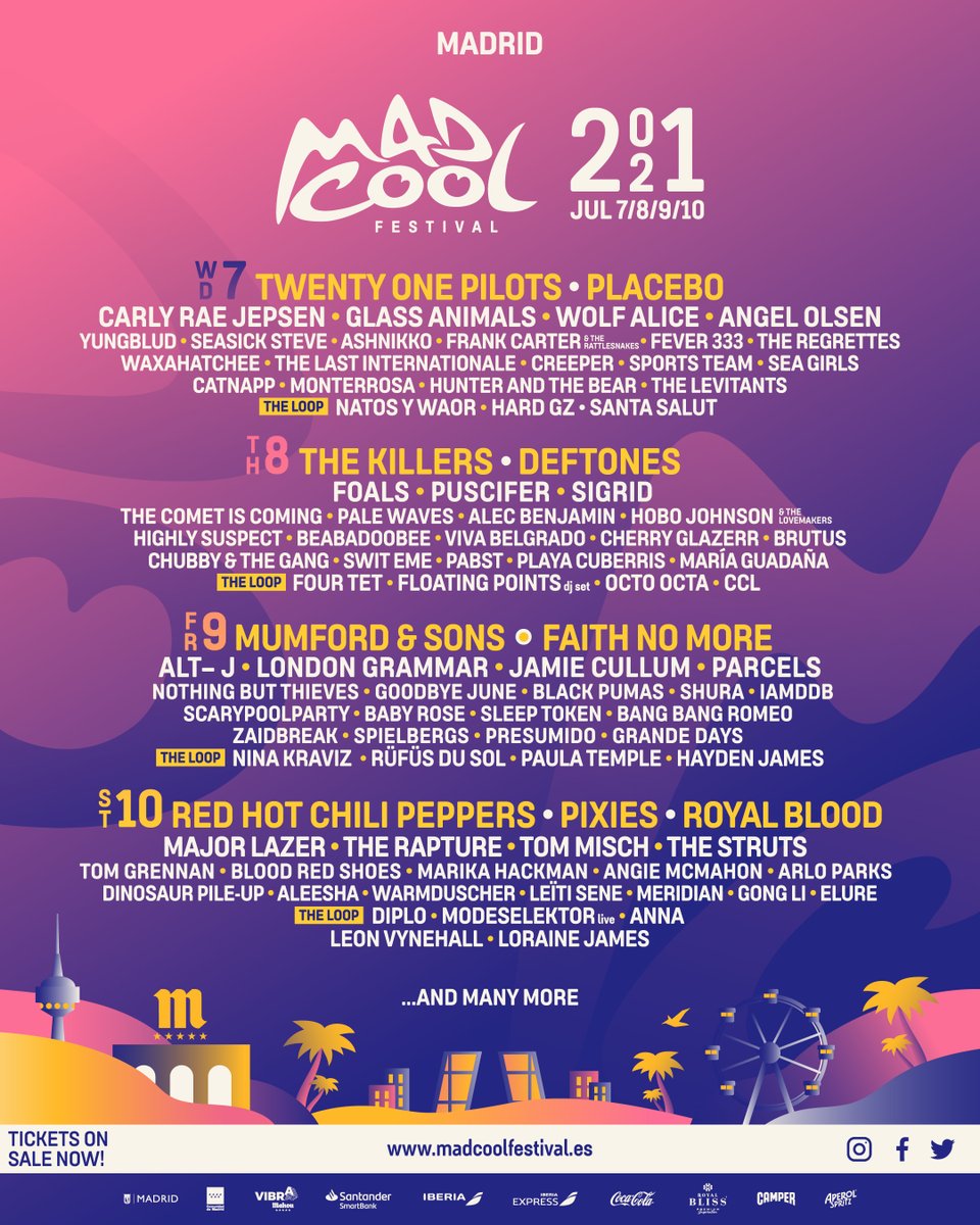 Mad Cool Festival on Twitter: \