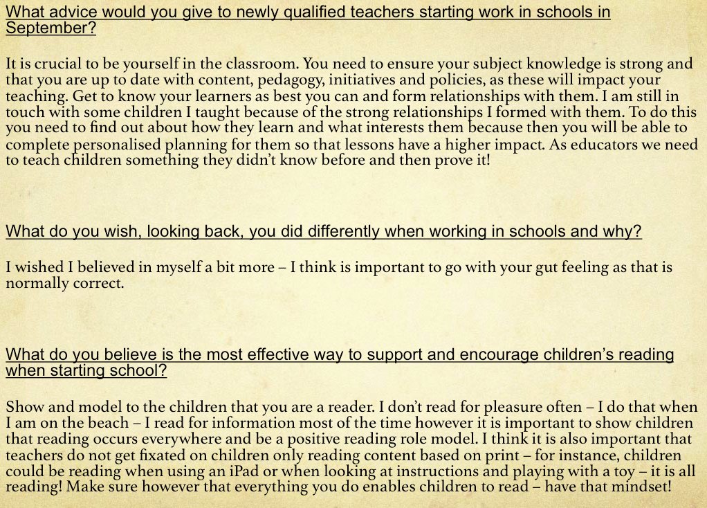 EHUEducationSoc's tweet photo. "It is crucial to be yourself in the classroom." @KarenMBoardman, Head of Early Years Education @EHU_FOE aka Chief Queen of Early Years, discusses why Early Years is so important and offers advice to trainees & NQTs. Read on to find out about her favourite films & more! #EYEQueen https://t.co/eSPqXkRyKx