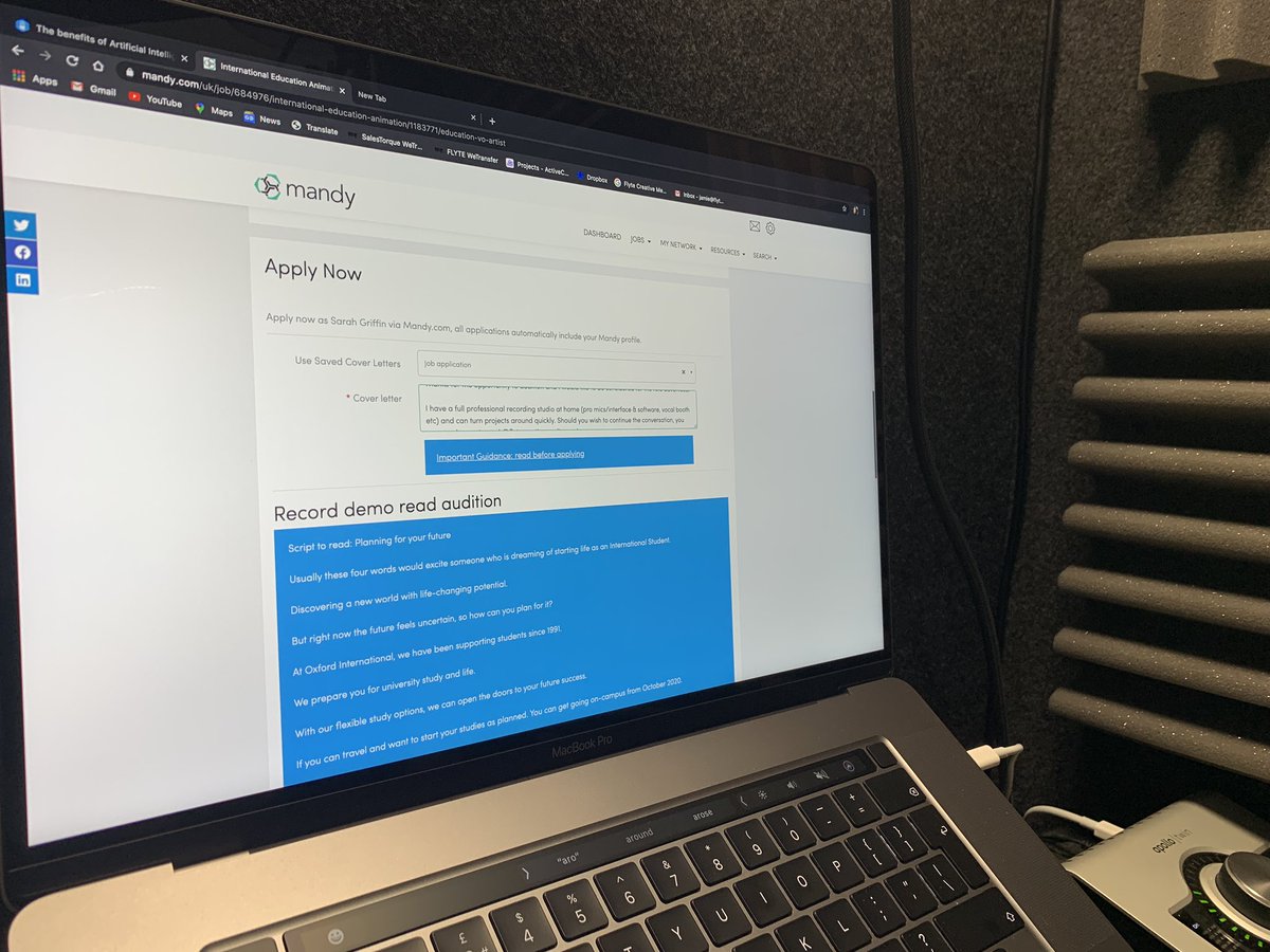 Cracking through the auditions this morning...pass the coffee! <a href="/TheMandyNetwork/">Mandy.com</a> #voiceactor #voiceover #audio
