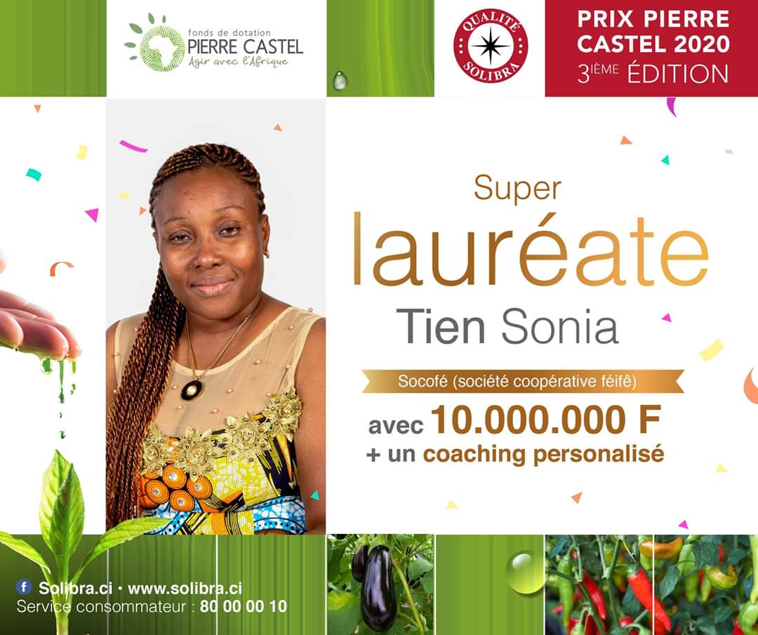 flavienkouatcha's tweet photo. Chaleureuses félicitations aux lauréats 🇨🇲🇨🇮🇨🇩🇧🇫 du #PrixPierreCastel2020
Être entrepreneur, c'est participer à densifier et valoriser l'économie de son pays. Chaque pas dûment marqué, avec ou sans résultat direct, est une flèche à votre arc.
Allez & brillez pour notre #Afrique ! https://t.co/0kKjCZoiDM
