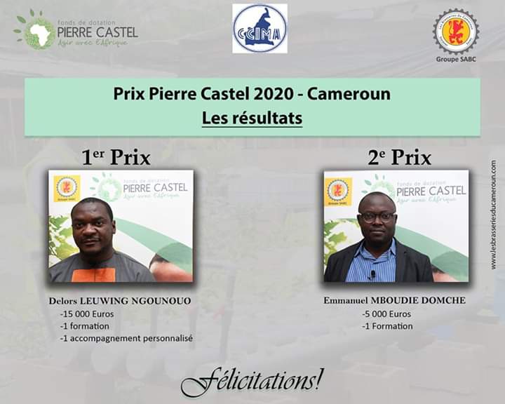 flavienkouatcha's tweet photo. Chaleureuses félicitations aux lauréats 🇨🇲🇨🇮🇨🇩🇧🇫 du #PrixPierreCastel2020
Être entrepreneur, c'est participer à densifier et valoriser l'économie de son pays. Chaque pas dûment marqué, avec ou sans résultat direct, est une flèche à votre arc.
Allez & brillez pour notre #Afrique ! https://t.co/0kKjCZoiDM