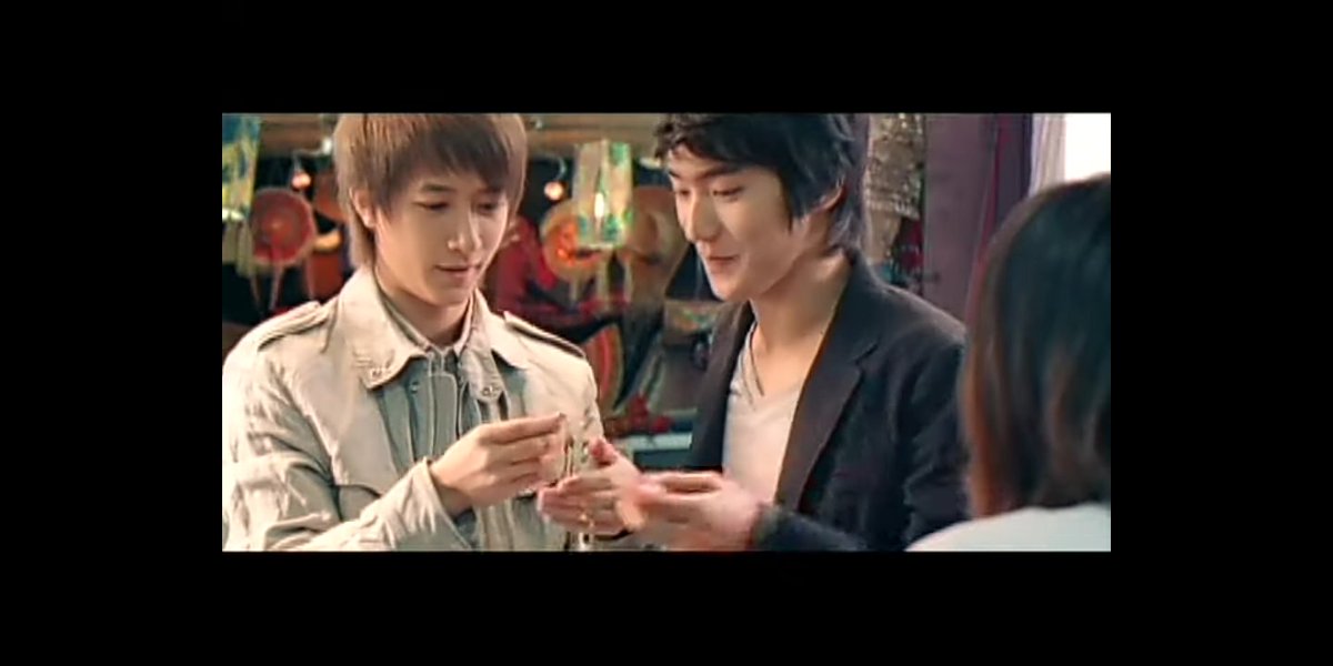 8. Zhang Liyin - I Will (2008) x Siwon & HangengThey're childhood friend and both of them loves Yeonhee This mv has story line and the part 2 is on The Left Shore of Happiness MV! 