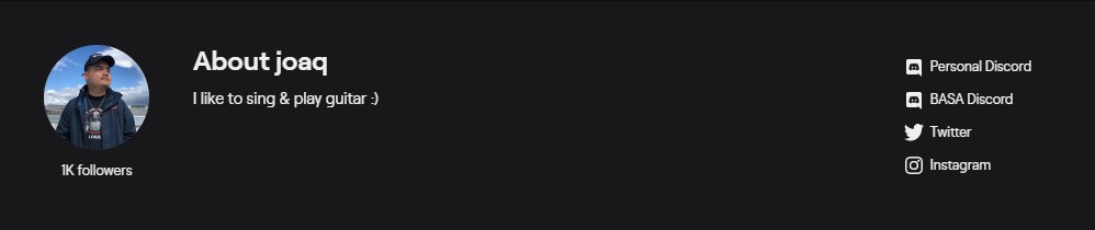 joaquinllenado's tweet photo. Guys, we hit 1k followers on twitch π. Thank you all so much for your love & support! I truly appreciate it all whether it be a lurk, a sub/dono, or even just stopping by to say hi! Let's continue to spread the love among our communities yeah? #basasquad #BuildAndSupportAll https://t.co/PEoqVgDrRh