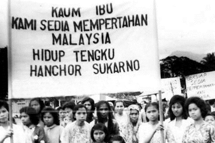 The second time Malaysia called for an Emergency was due to the Indonesian-Malaysia Confrontation in 1963.This time it was a result of Indonesia's opposition to the creation of Malaysia.This was resolved in 1966 when Indonesia formally recognised Malaysia.