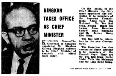 In 1966, Malaysia declared another emergency. This time it was the 1966 Sarawak Constitutional Crisis.This was set into motion when 21 out 42 members of the state legislature declared they did not have confidence in the then Sarawak CM, Stephen Kalong Ningkan.