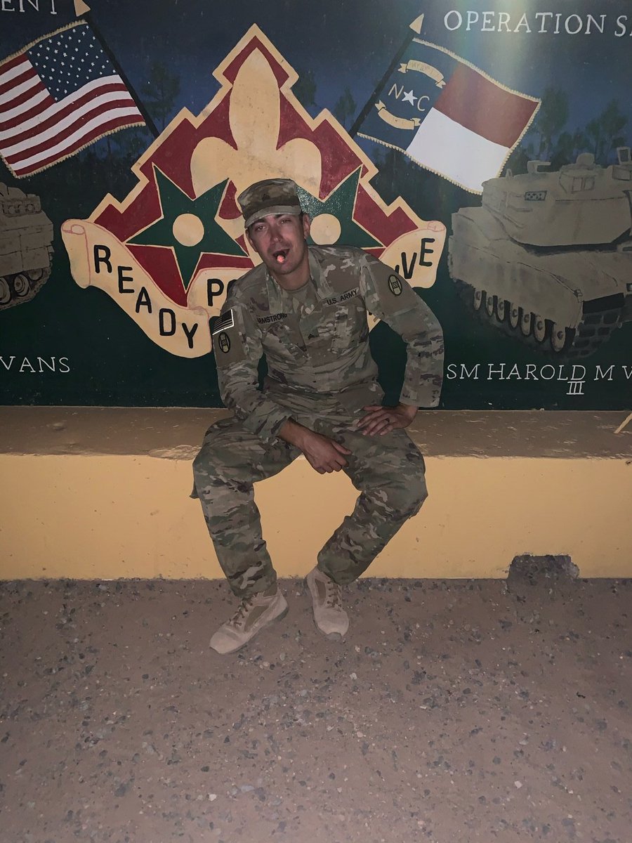 "I appreciate the cigars, and attached is a picture in front of my battalion T wall. 1/252 AR, 30th BDE."
cigarsforwarriors.org
supportcfw.com
#SupportCFW
#SupportTheTroops
#Liv2Srv
#CFW4LIFE