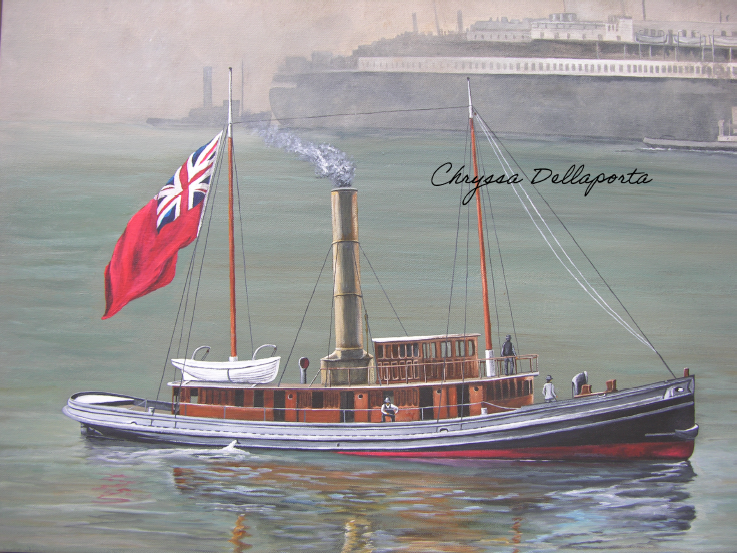 crisadelaporta's tweet photo. my #painting #oiloncanvas #marinepainting #marinegreekartist #chryssadelaporta #artgallery https://t.co/hWCqcSuq9b