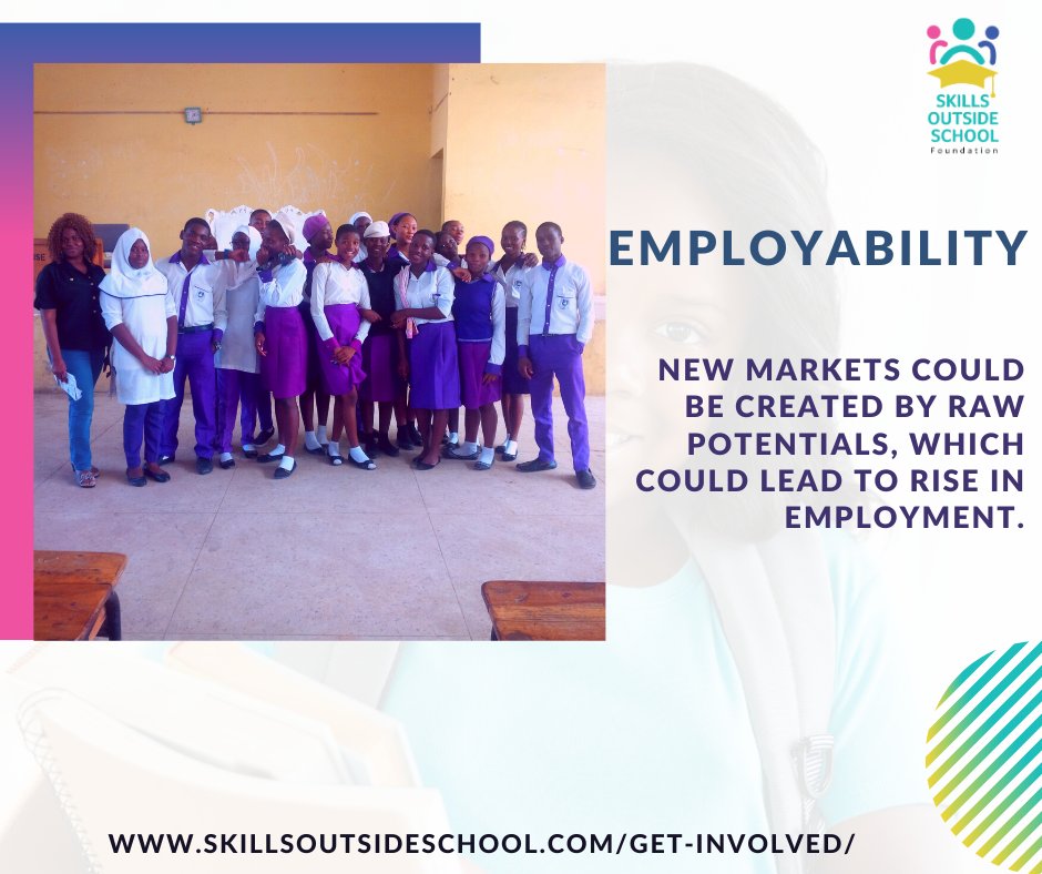 SOS_Foundation1's tweet photo. Catch them young and eliminate the problem of skills mismatch in our society.
At SOSF we deliver education, employability and entrepreneurship programs for young adults to facilitate our goals.
https://t.co/B9eoJLnyMR
#impact
#sosambassadors
#soschangemakers https://t.co/DR6vaF1mbC